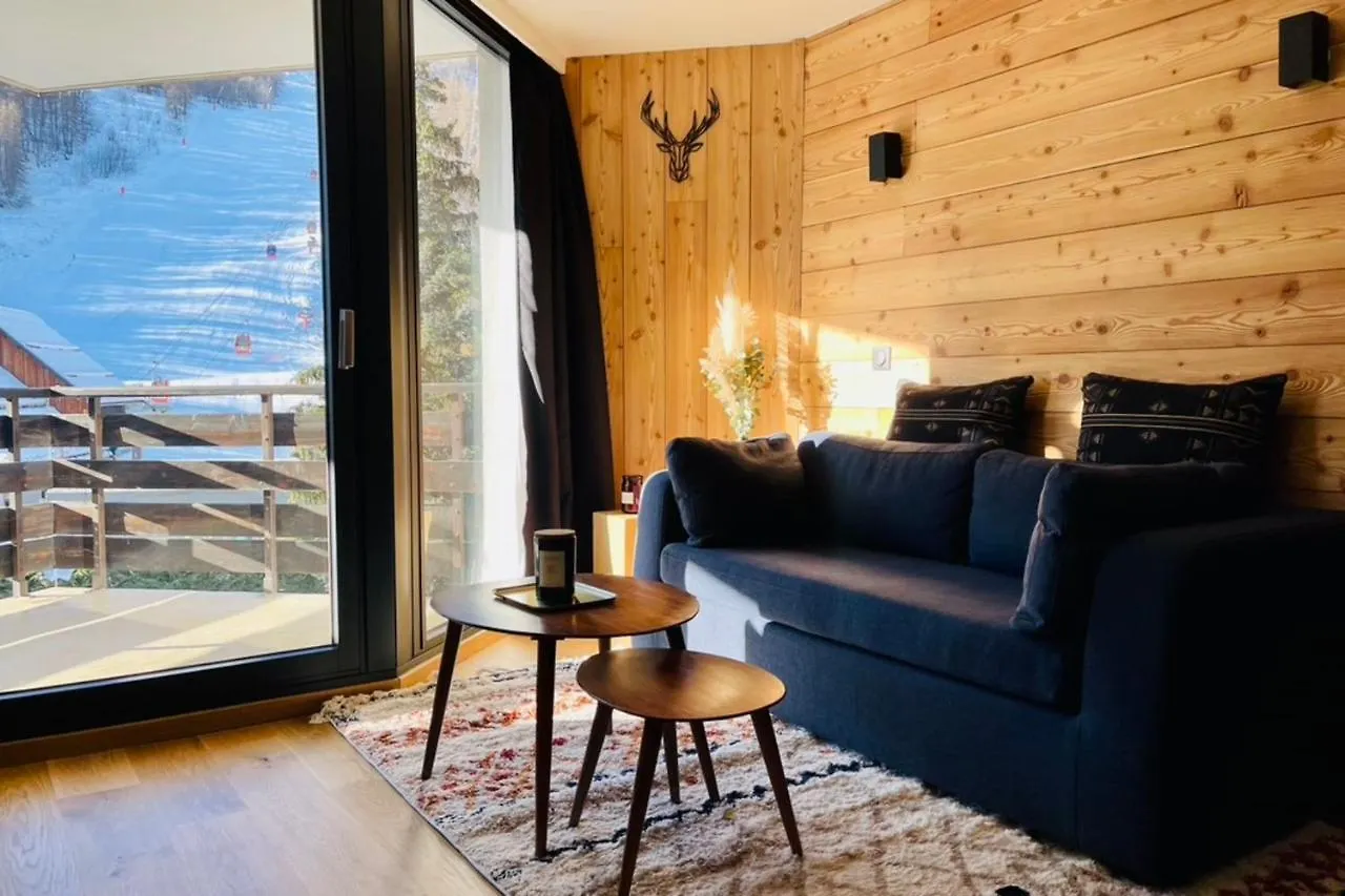 Serre-Chevalierstudio Terrace Next To Ski Slopes سا شيفري شقة سا شيفري